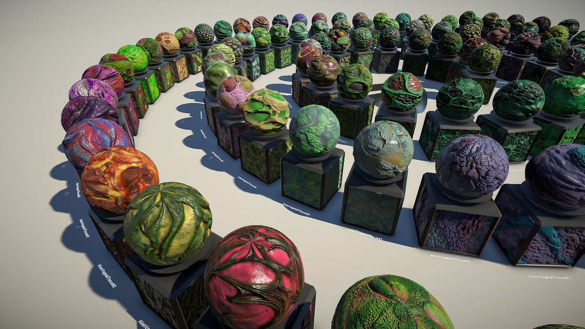 Alien Nature Materials - Vegetal Surface