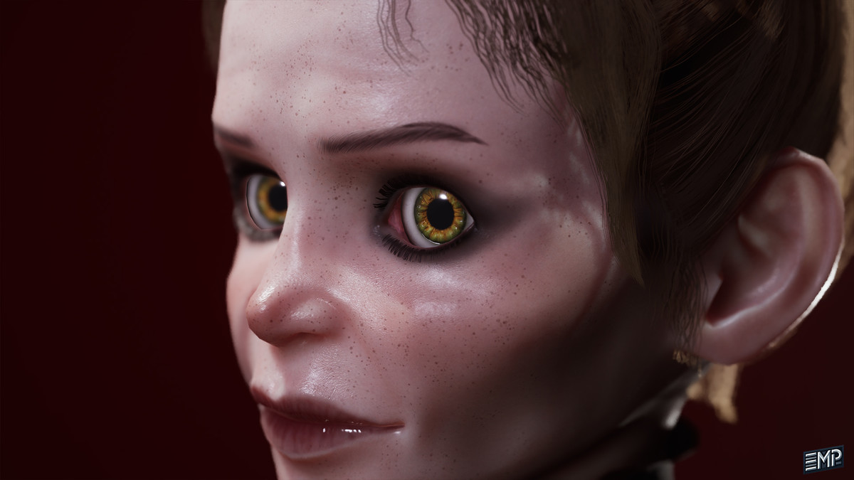 Creepy girl