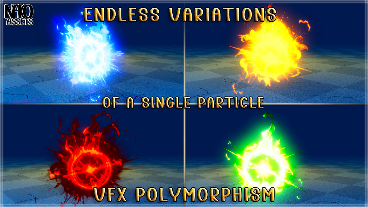 HQ Flipbook VFX (256+ Effects) | Magic, Fire, RPG | URP/HDRP/BIRP