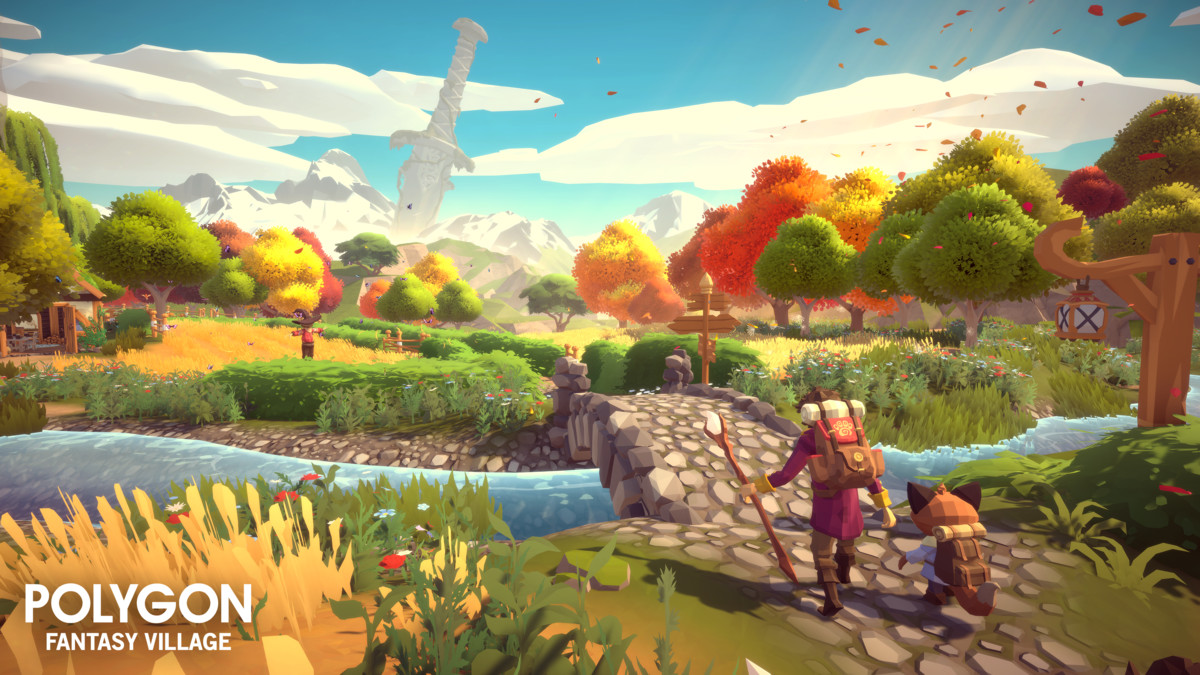 POLYGON - Fantasy Village - Art by Synty, image 24