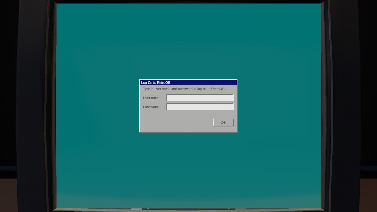 Retro OS - Analog Horror Computer System & UI
