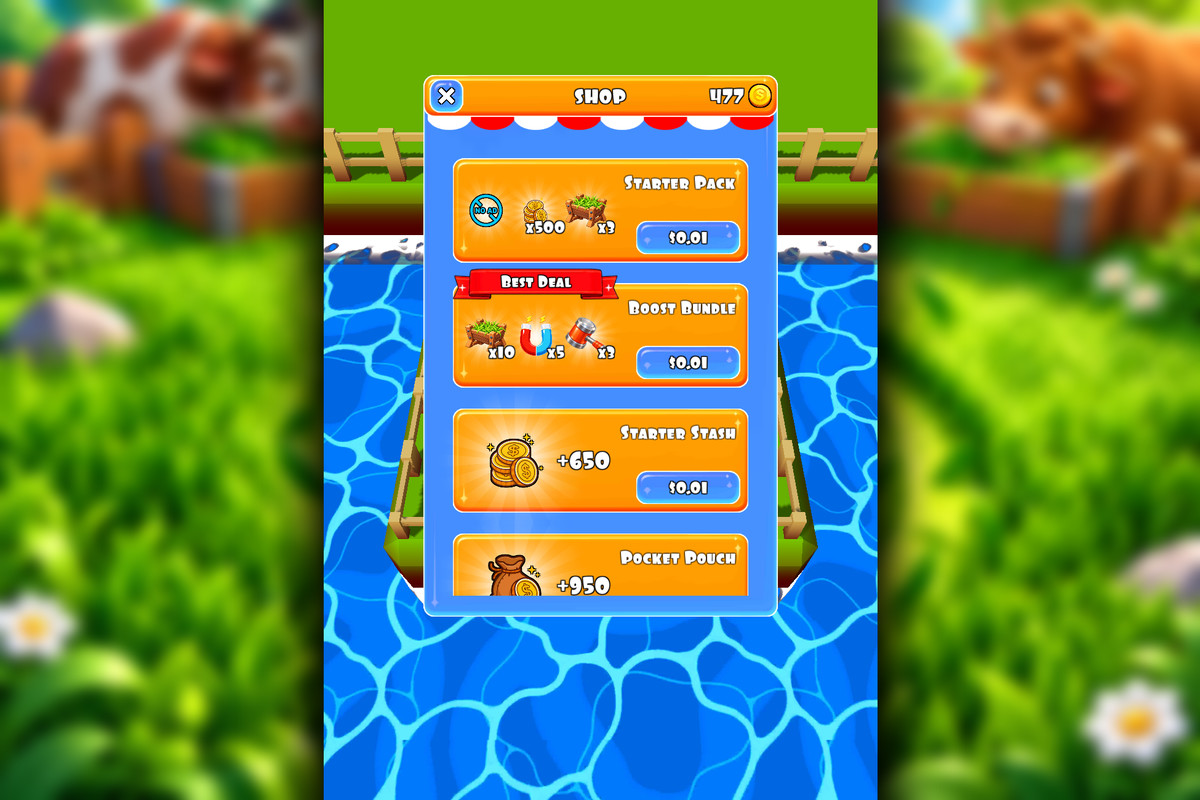 Grass Flow - Complete Mobile Game Template