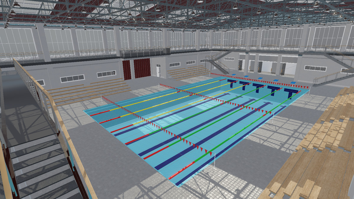 School Gym Swimming / Basketball