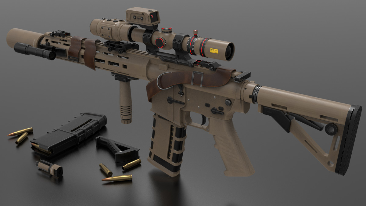 KS-1 Assault Rifle (Fps - Tps)