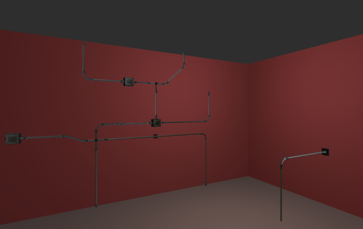 Modular Electrical Conduit & Junction Box Kit