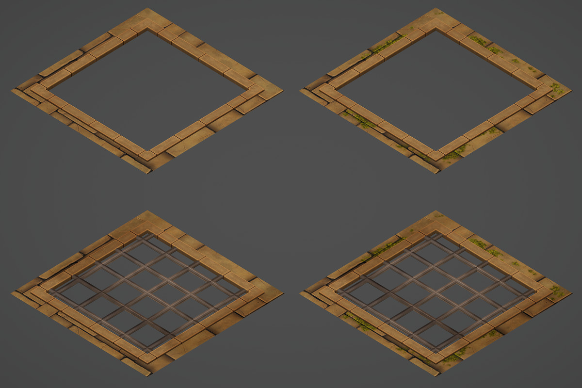 Ruins Forest Environment