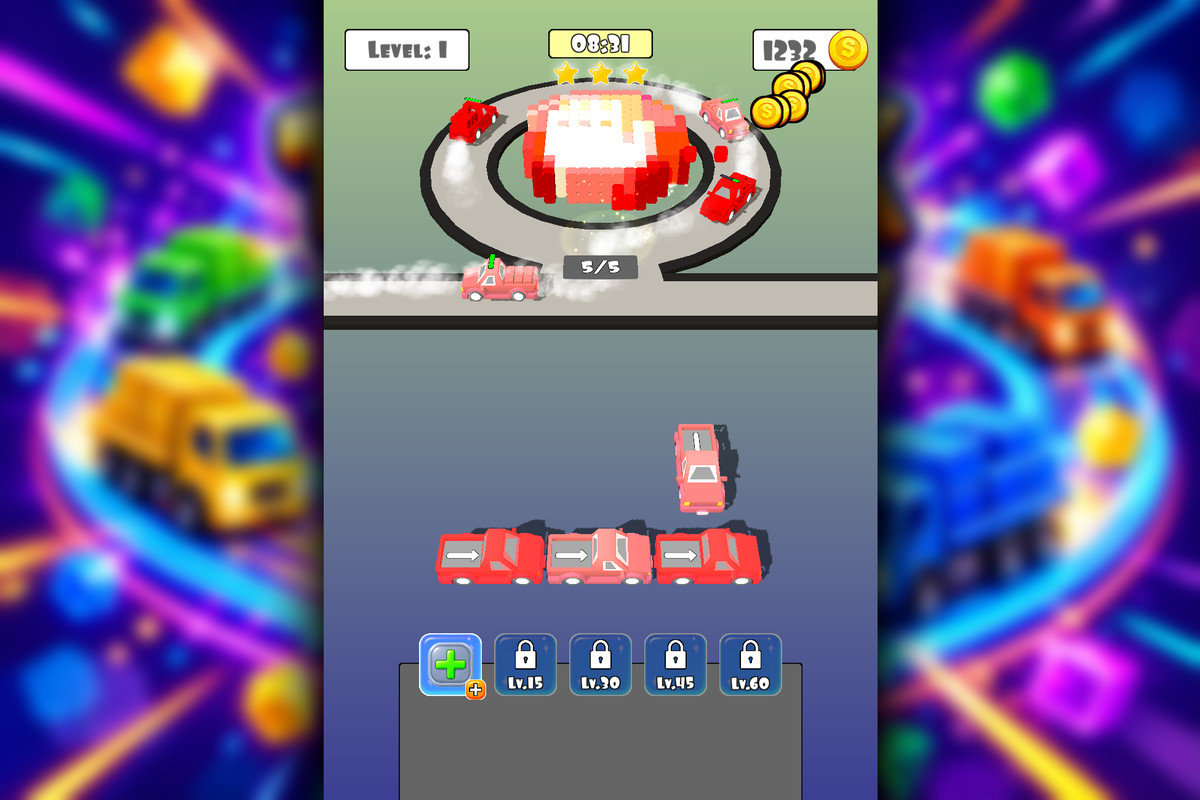Truck Flow - Complete Mobile Game Template