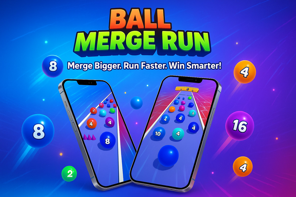 Merge Ball Runner 3D – Complete Mobile Game Template