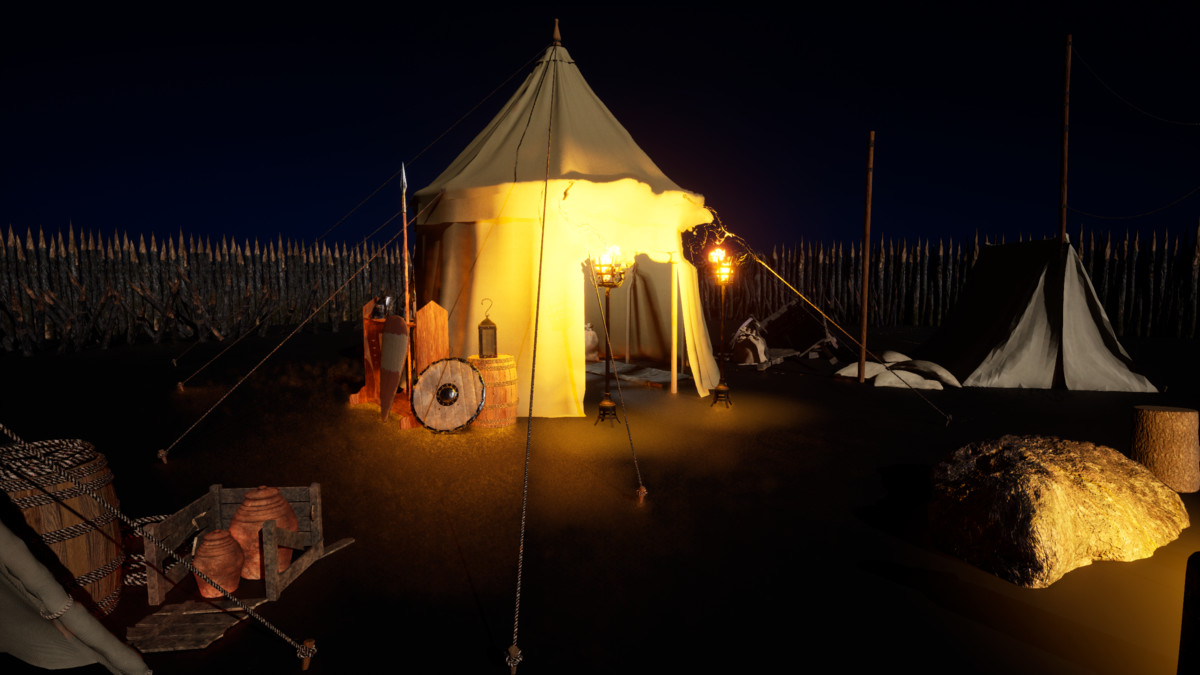 Medieval Bandit Camp