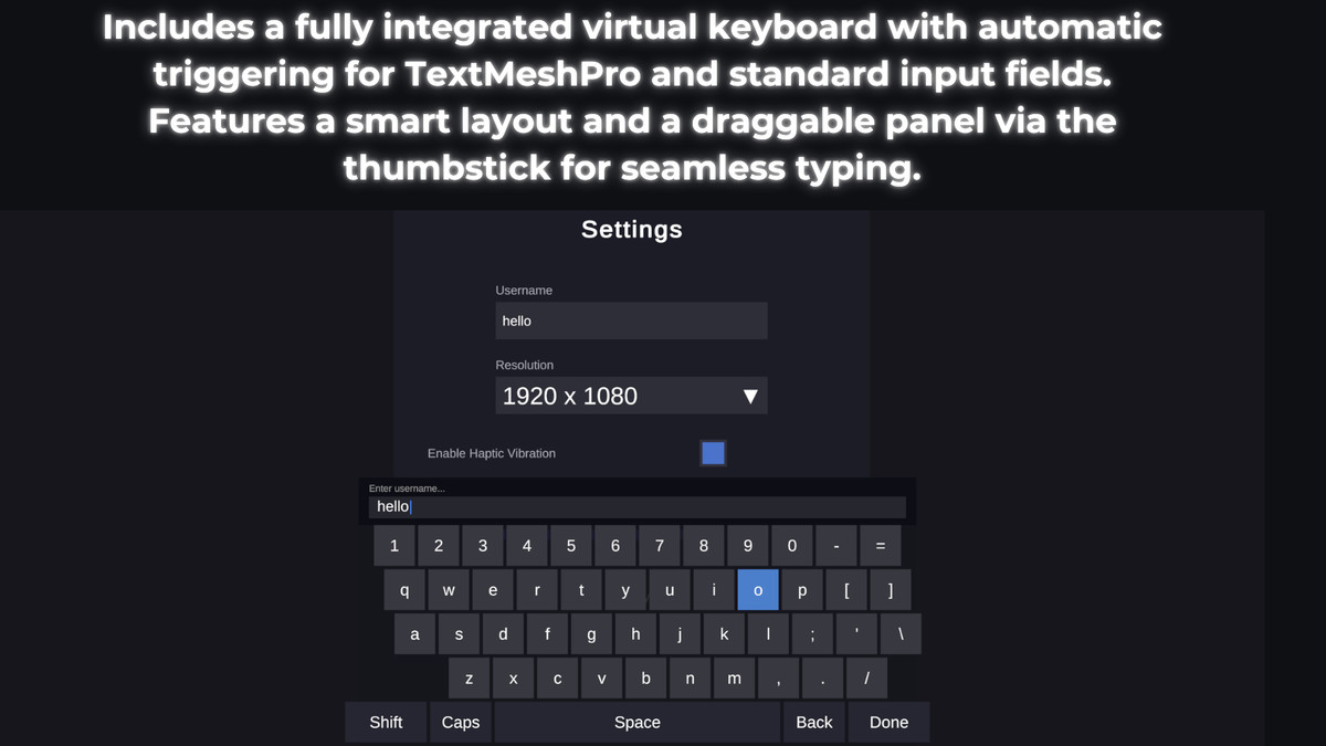 BT-Gamepad UI System: Intelligent Virtual Cursor & Keyboard Framework