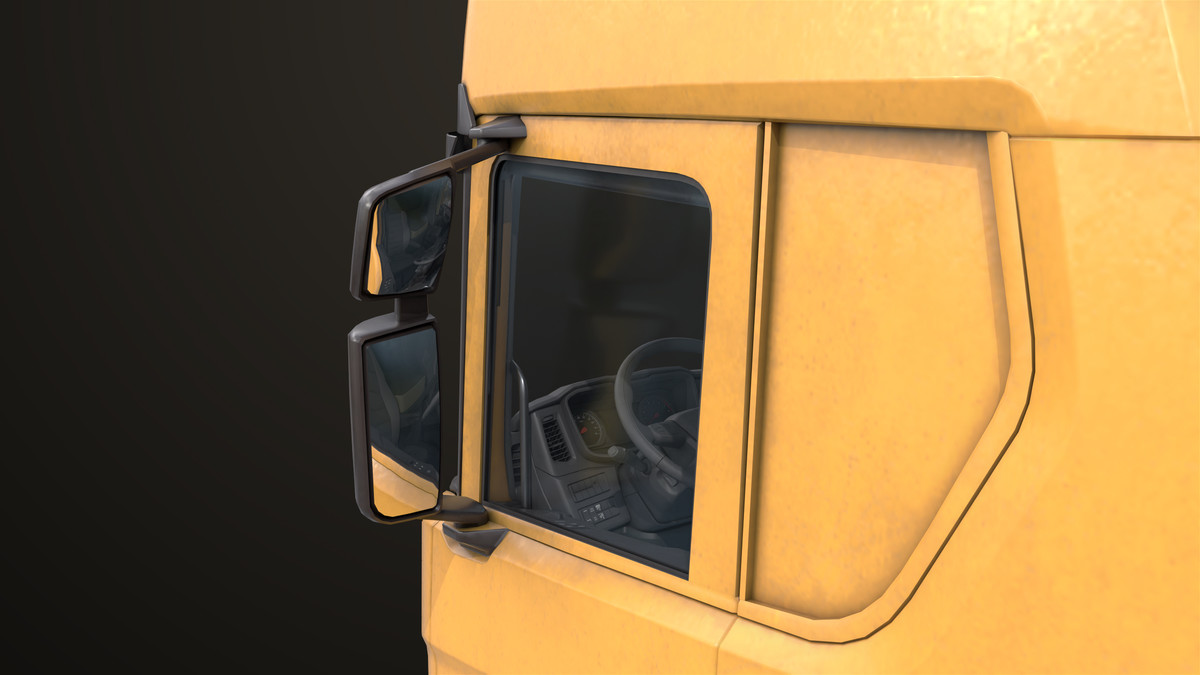 Chassis 06 Yellow URP HDRP Textures