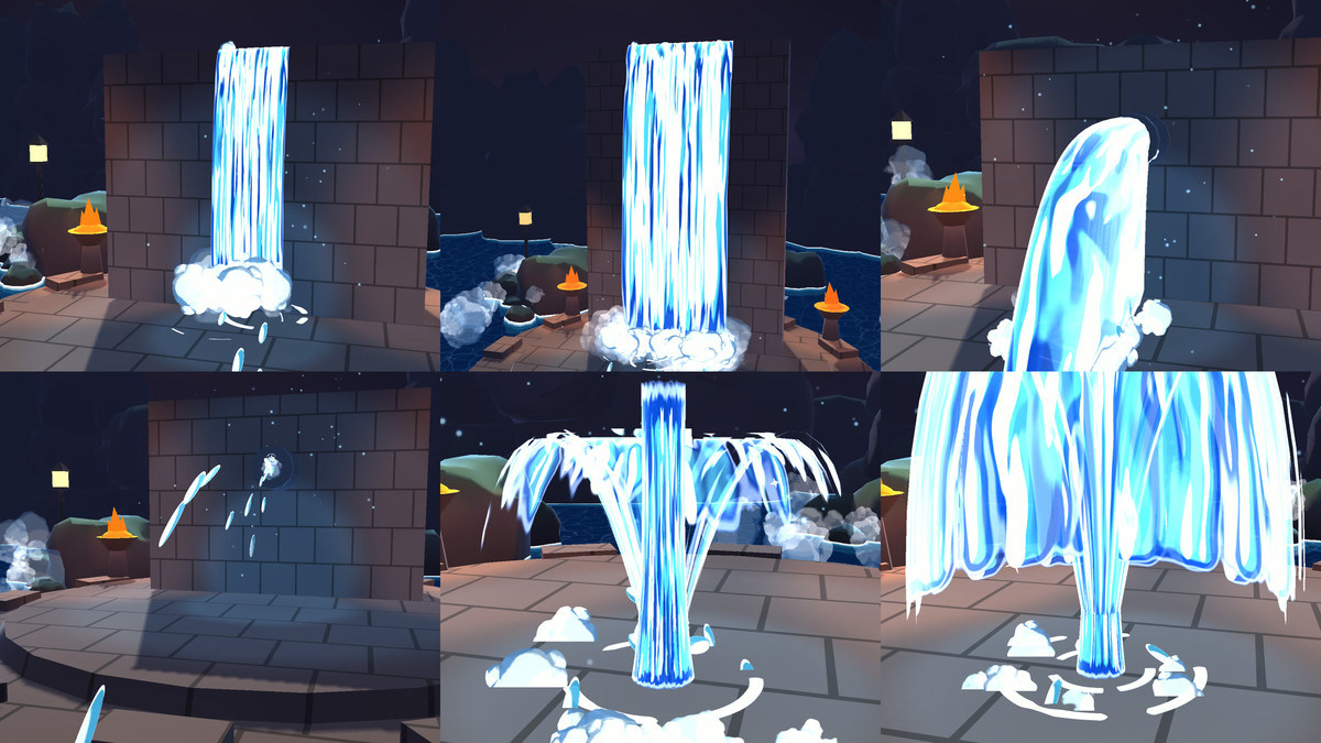 Stylized Water VFX 122 effects