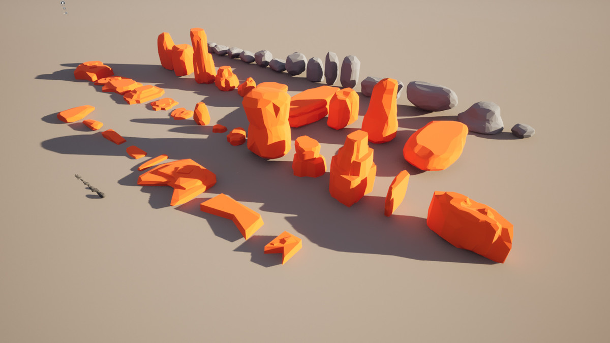 Lowpoly Rocks
