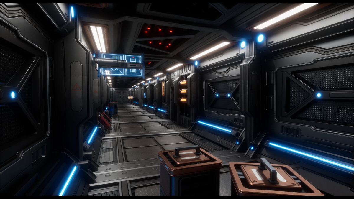 Sci Fi Hallway