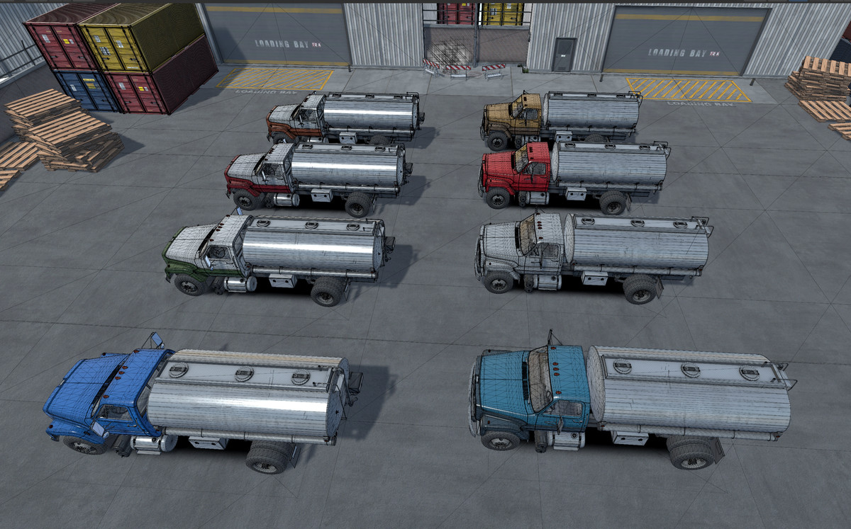 80s tanker truck