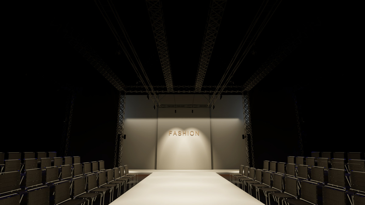 Big Fashion Show Hall - Tiered Runway Venue