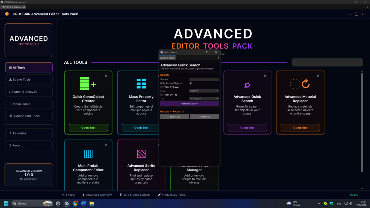 Advanced Editor Tools Pack