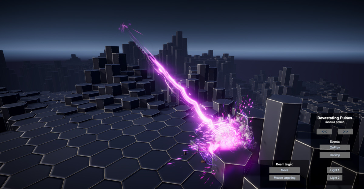 UNI VFX 6D: Beams & Energy for Visual Effect Graph