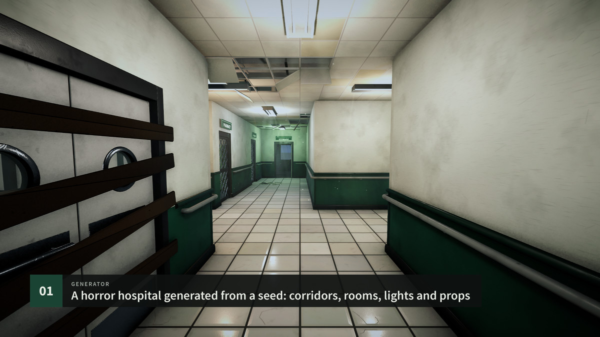Real Horror Hospital - Procedural Hospital & Asylum Horror Level Generator