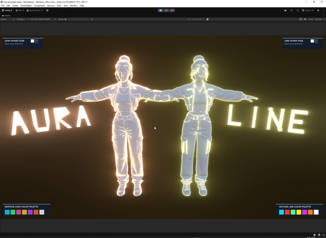 AA EdgeLine Pro - 3D Outline, Animated Edge & Surface Aura FX