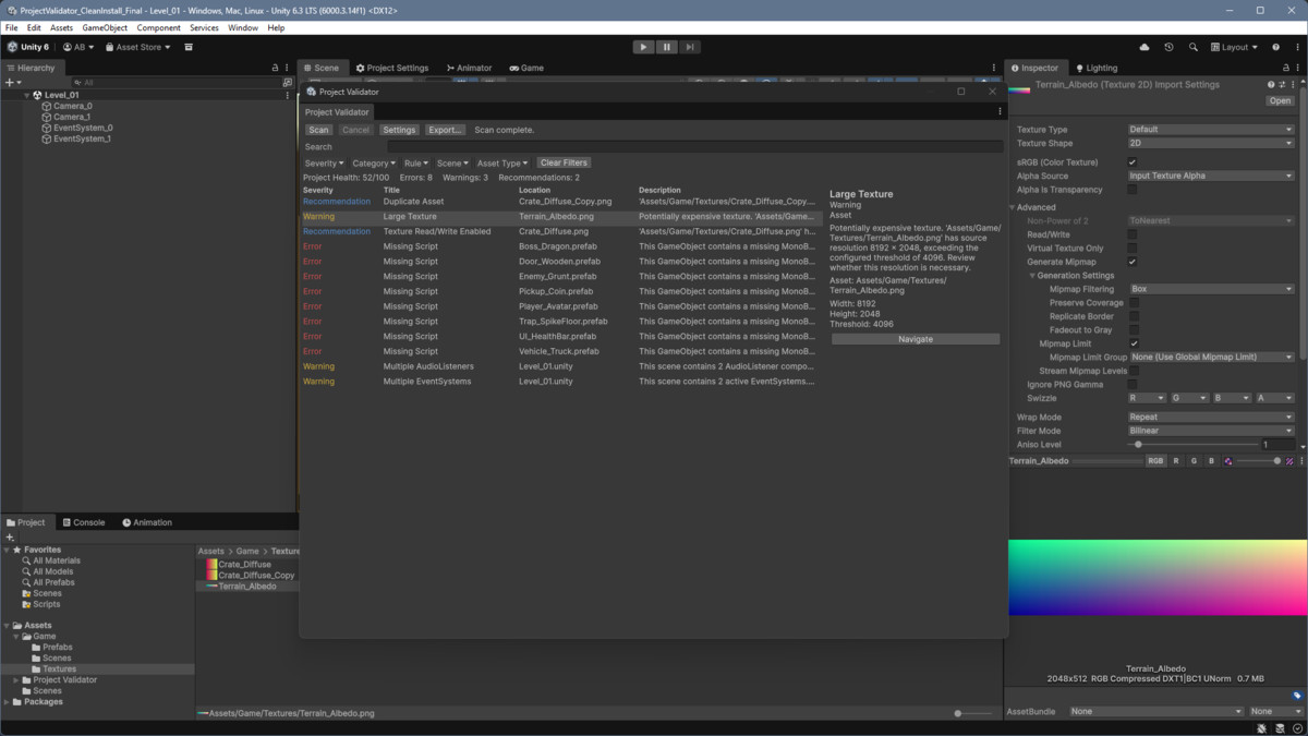 Project Validator