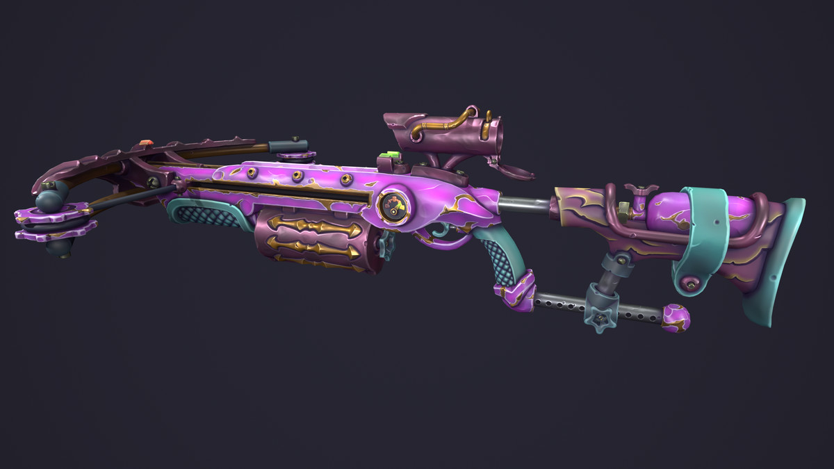 Steampunk crossbow