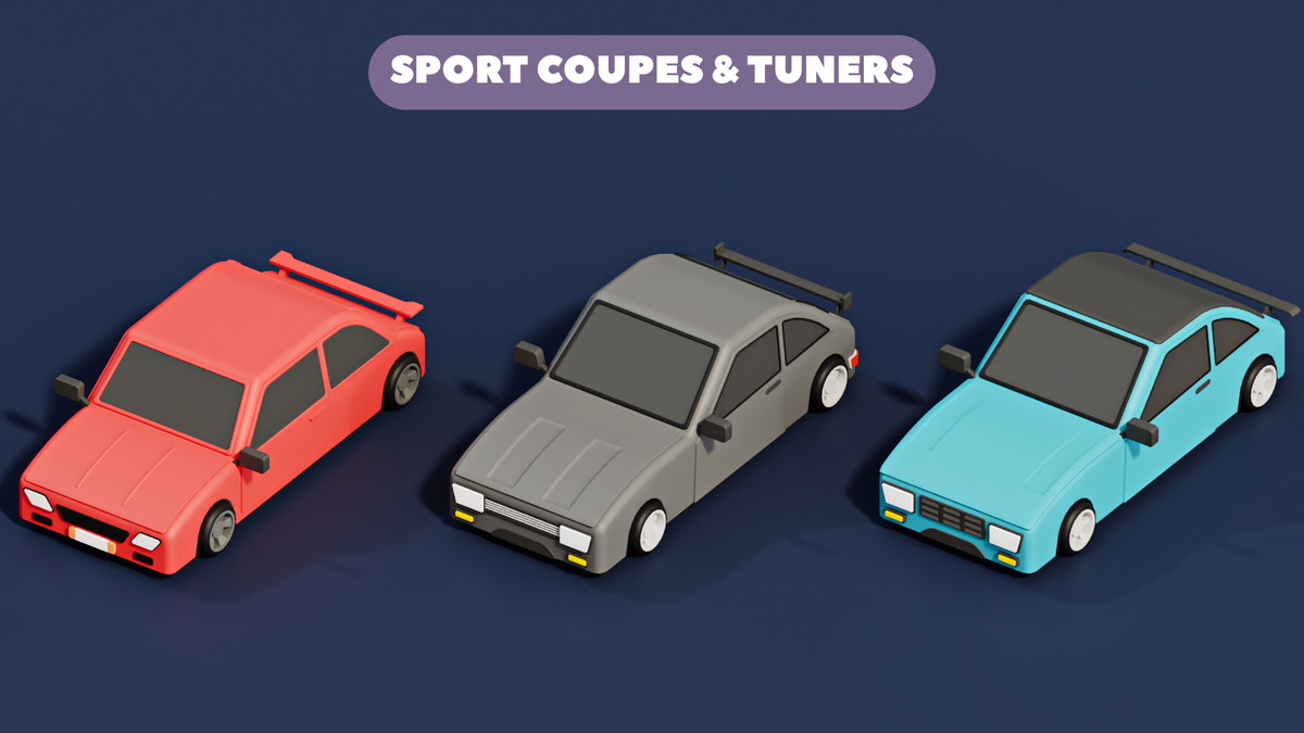 COZY TRAFFIC : Stylized City Vehicles & Transit