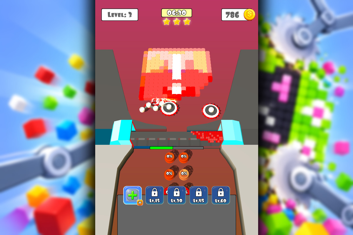 Saw Flow - Complete Mobile Game Template