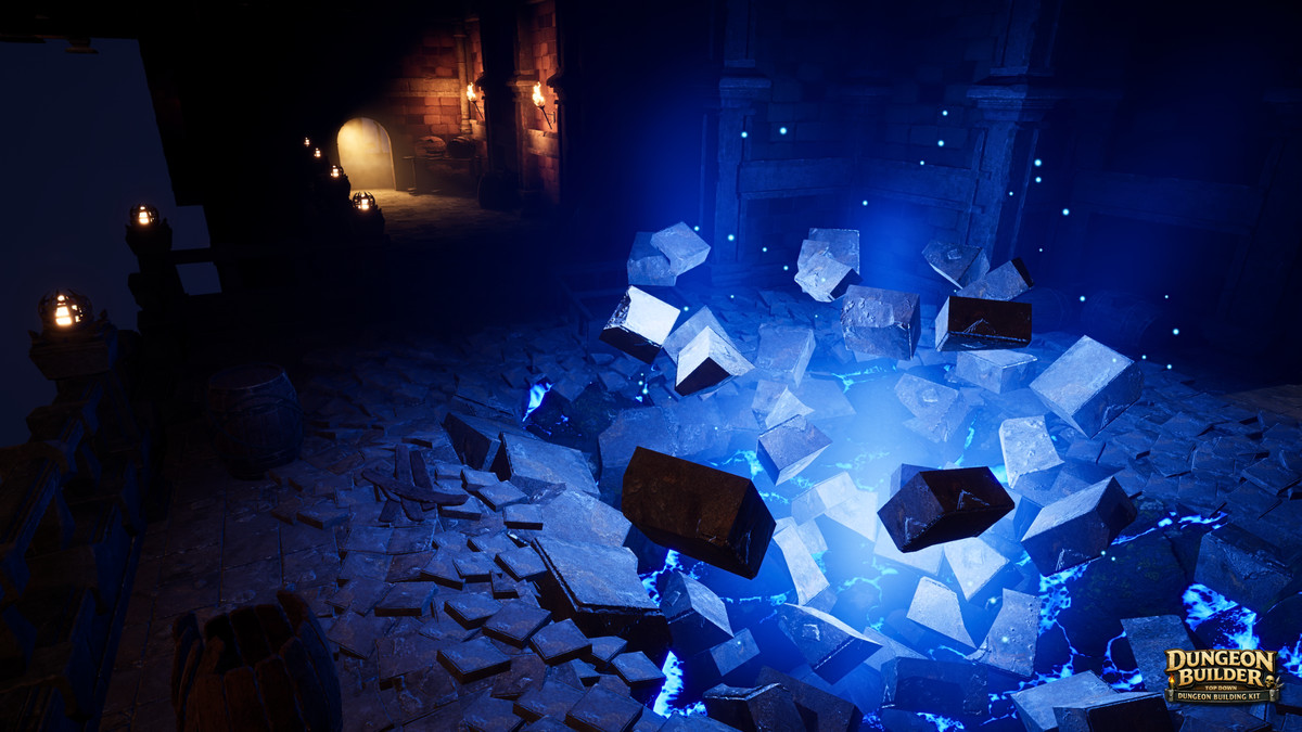 Dungeon Builder: Modular Top Down RPG Environment Kit (Dungeon, Modular Dungeon)