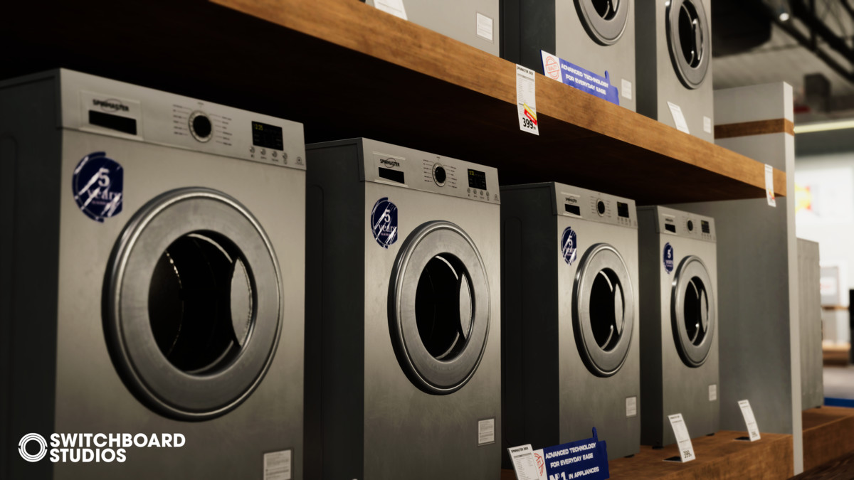 Electronics Mega Store Modular Environment