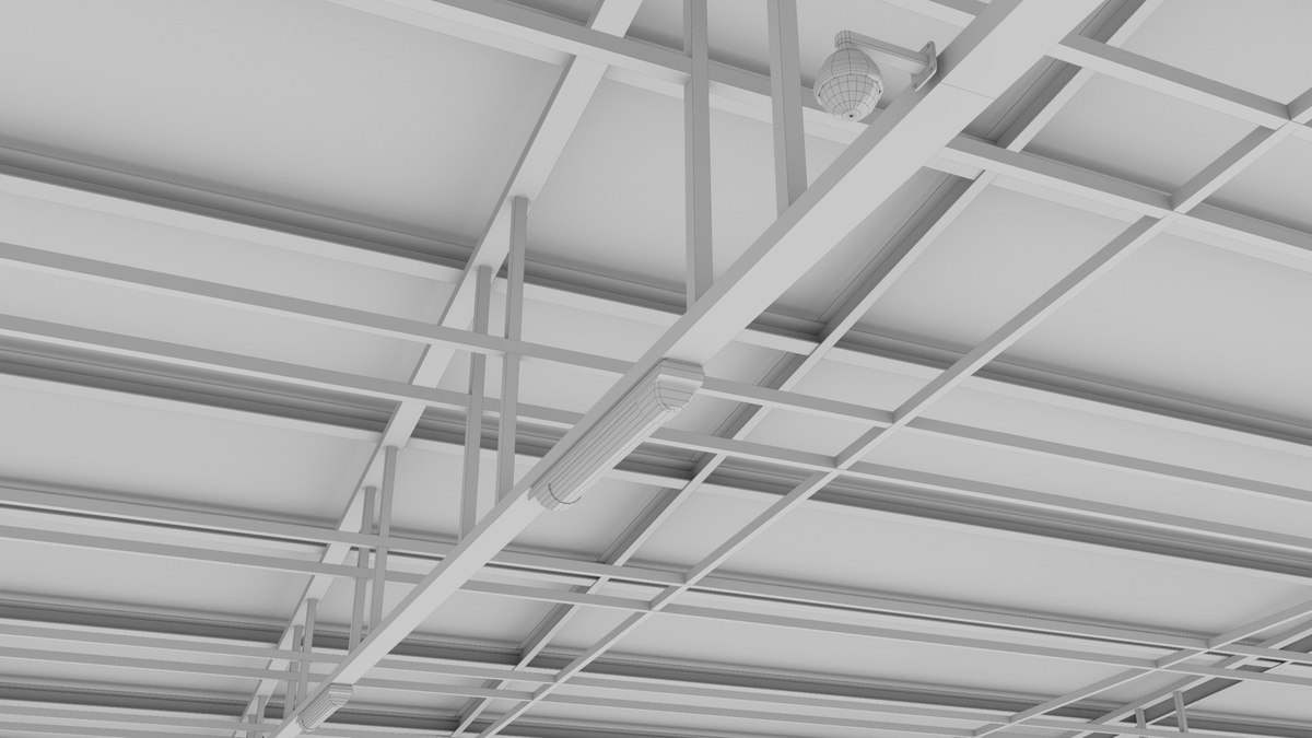 Logistic Cargo Warehouse Interior and Exterior URP HDRP Textures