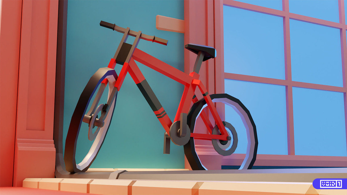 Low Poly Bike Models