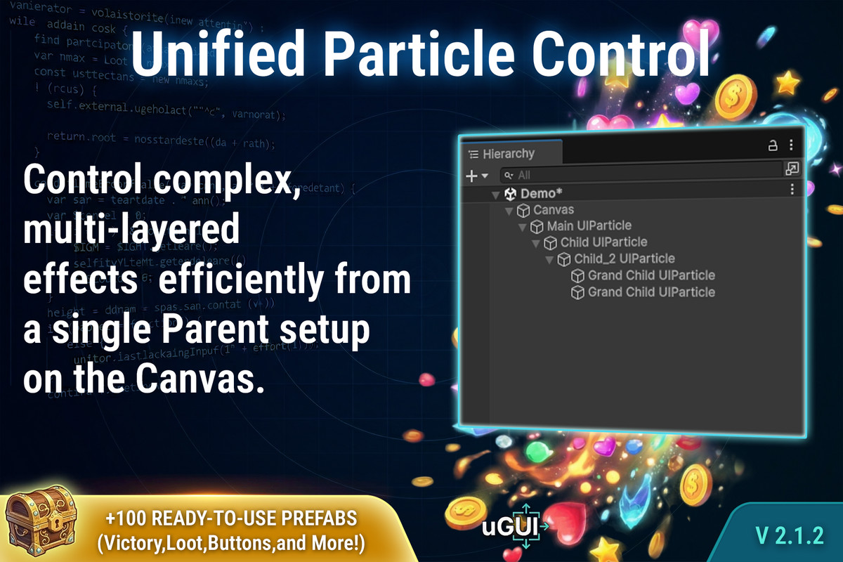 UI Particle System: Native Canvas VFX