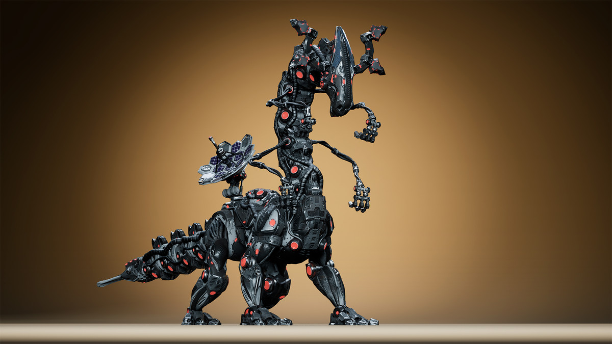 Sci-Fi Dino Long-Neck