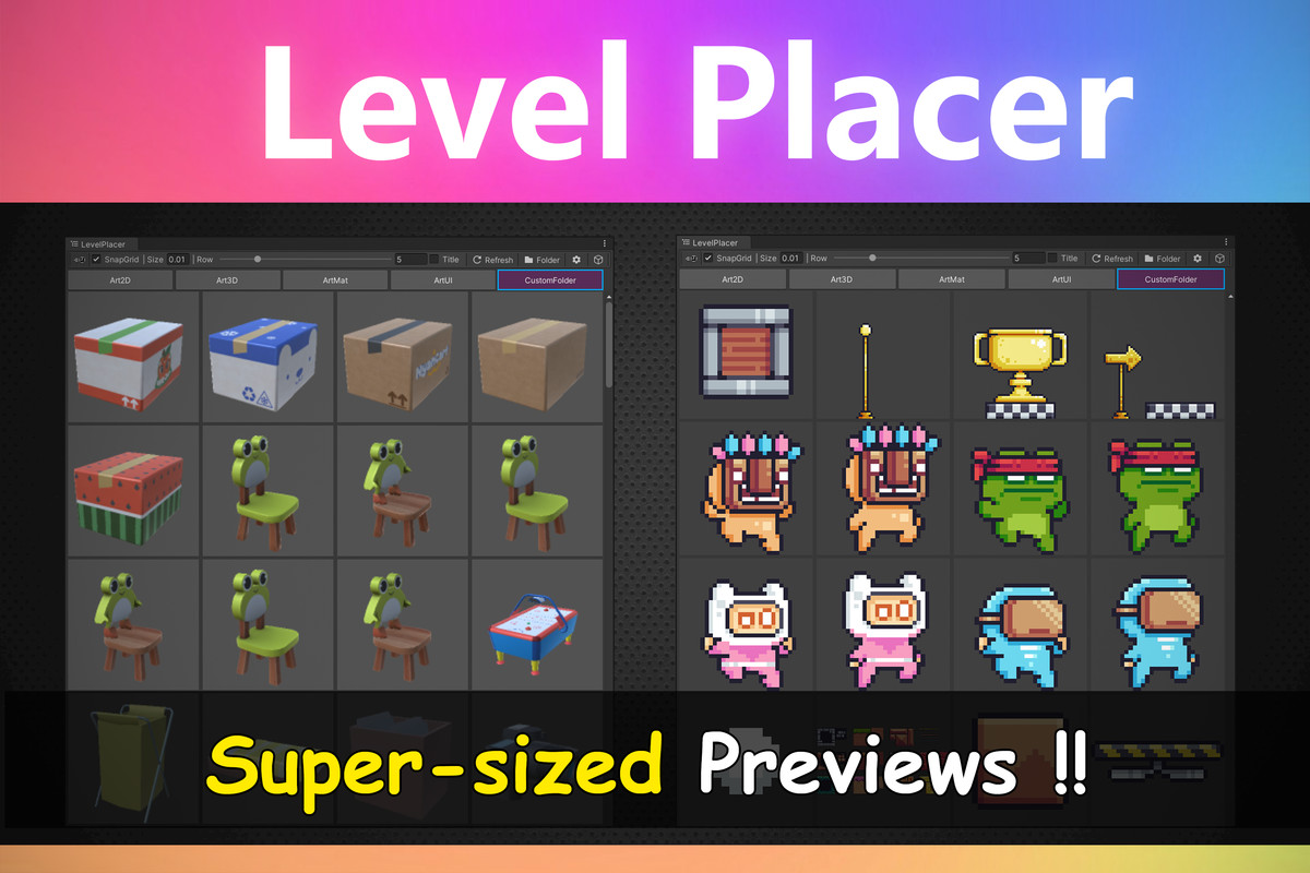 Quick Drag & Drop | Level Placer