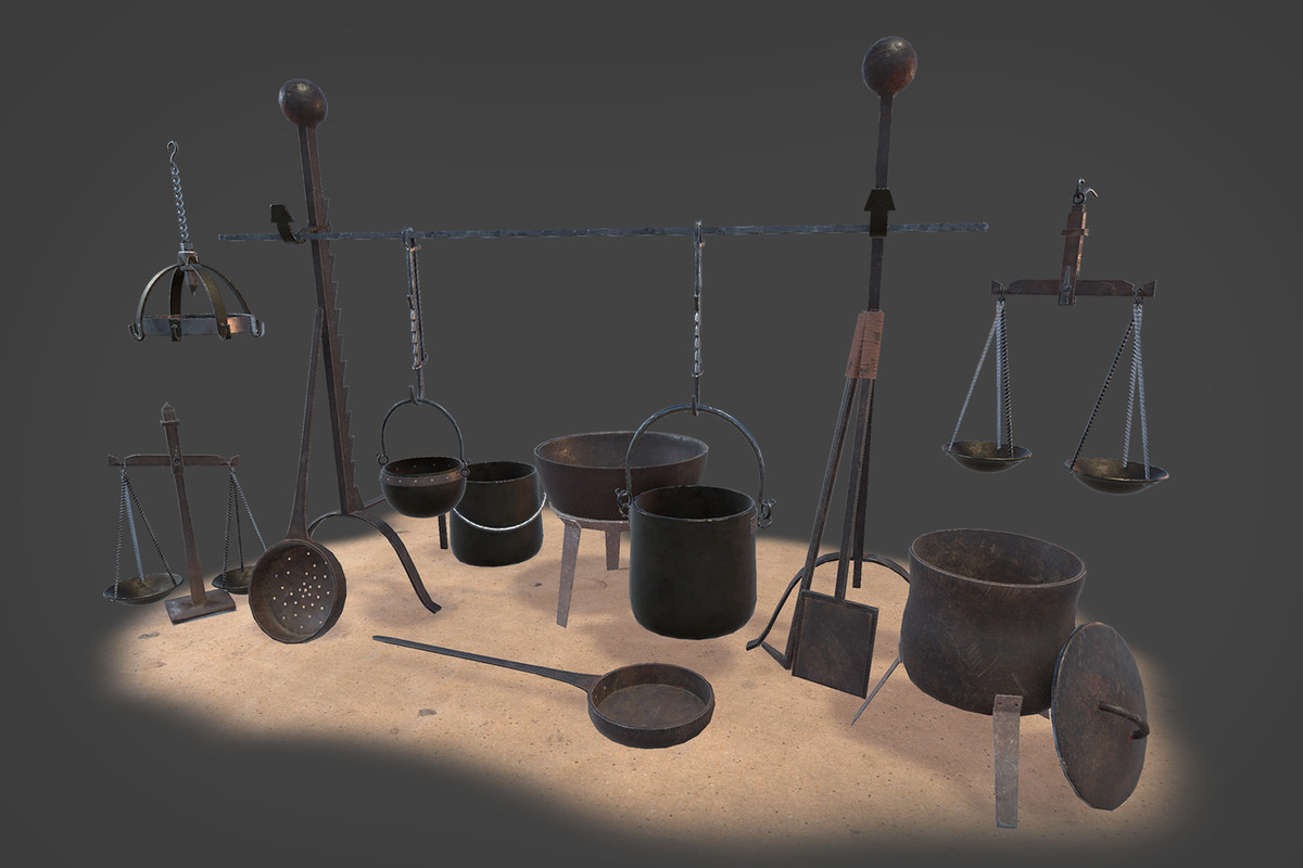 Kitchen Set Props