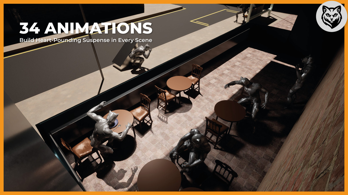 Terror Fear and Scared NPC Animation Pack