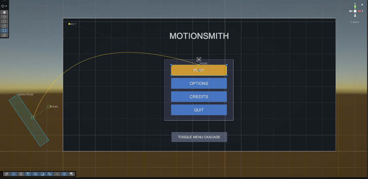 Motionsmith - Scene-View UI Animation