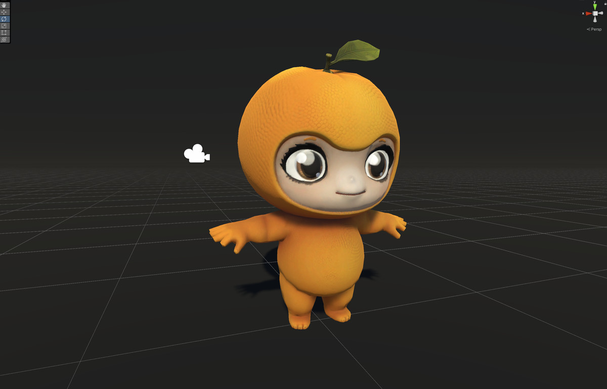 Chibi Fruit Orange