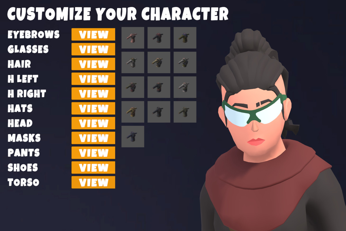 Customizable 3D Military Characters Bundle