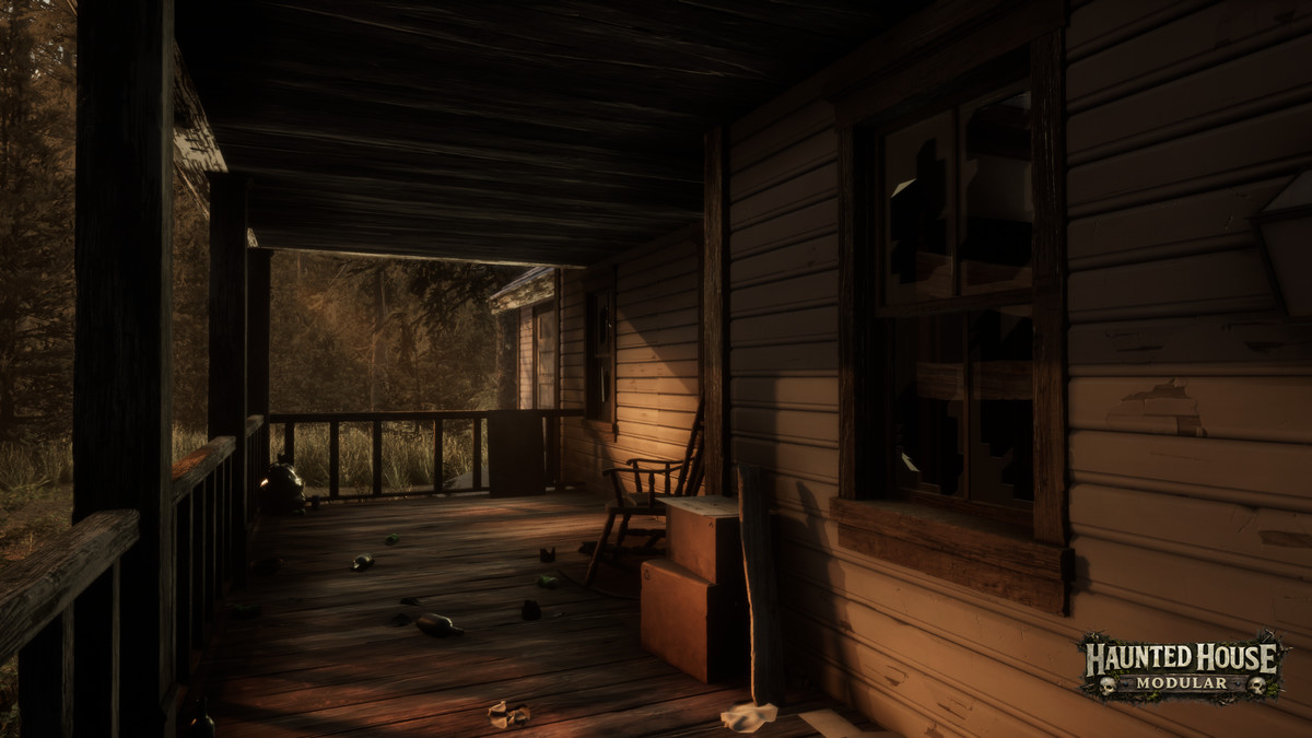 Modular Haunted House (Modular House, Haunted House, House, Home, Modular)