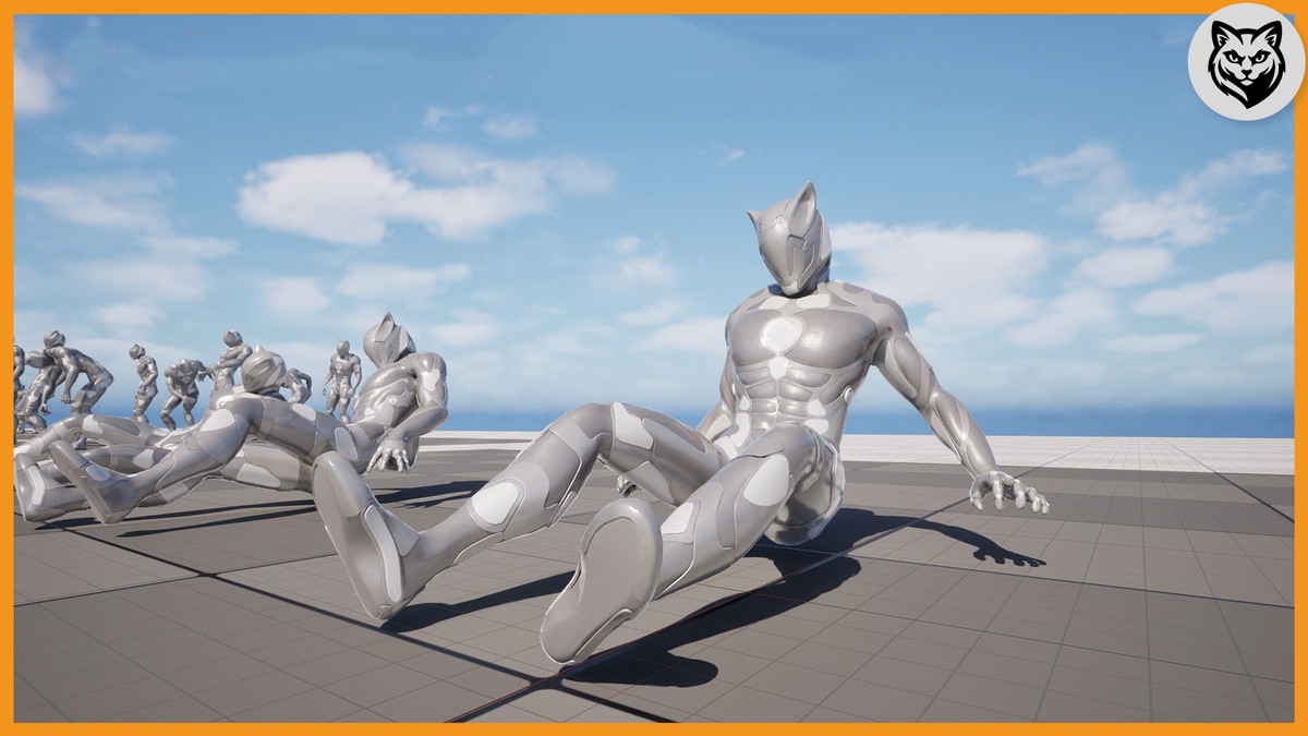 Damage Hit Reactions Animation Pack