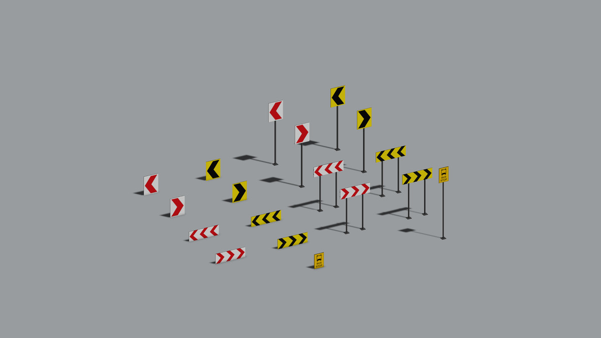 Low Poly Urban Traffic Pack
