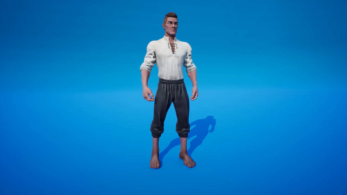 Man Warrior Character