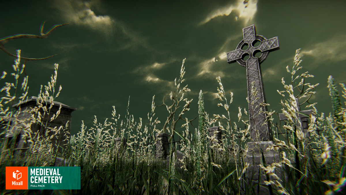 Medieval Cemetery - Full Pack