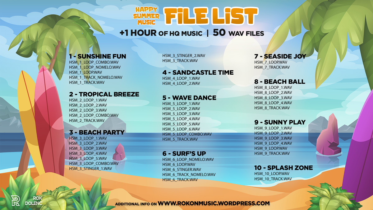 Happy Summer Music Pack