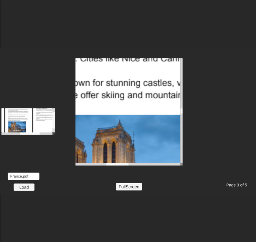 Advanced Runtime PDF Render Plugin