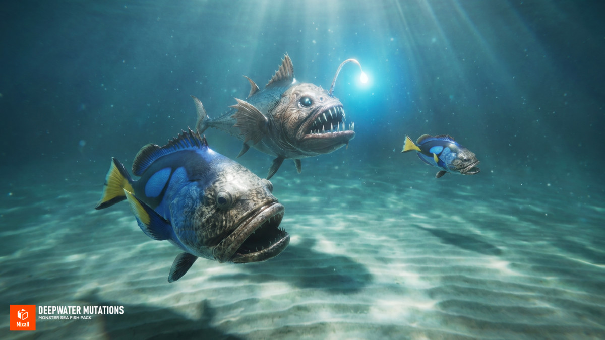 Deepwater Mutations - Monster Sea Fish Pack