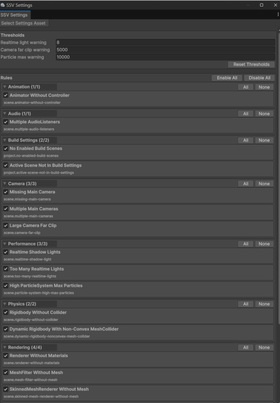 Smart Scene Validator