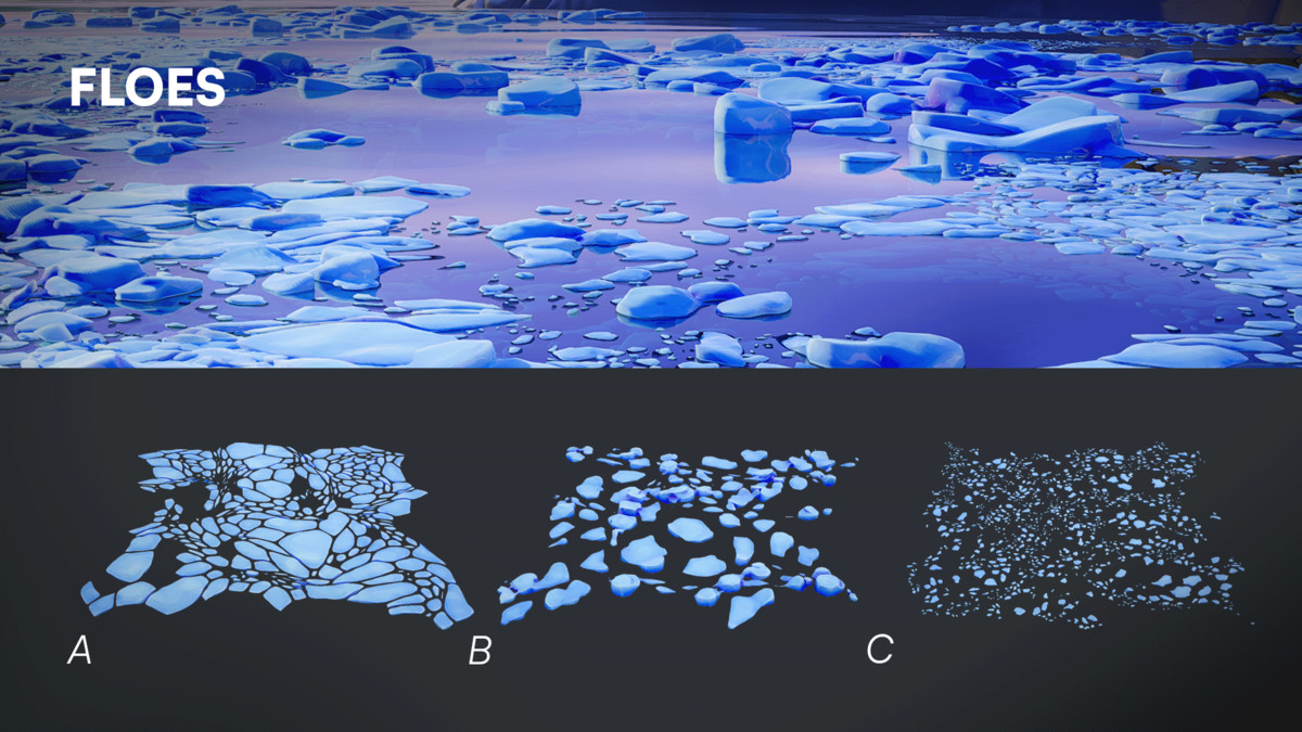 Arctic Landscape Cartoon